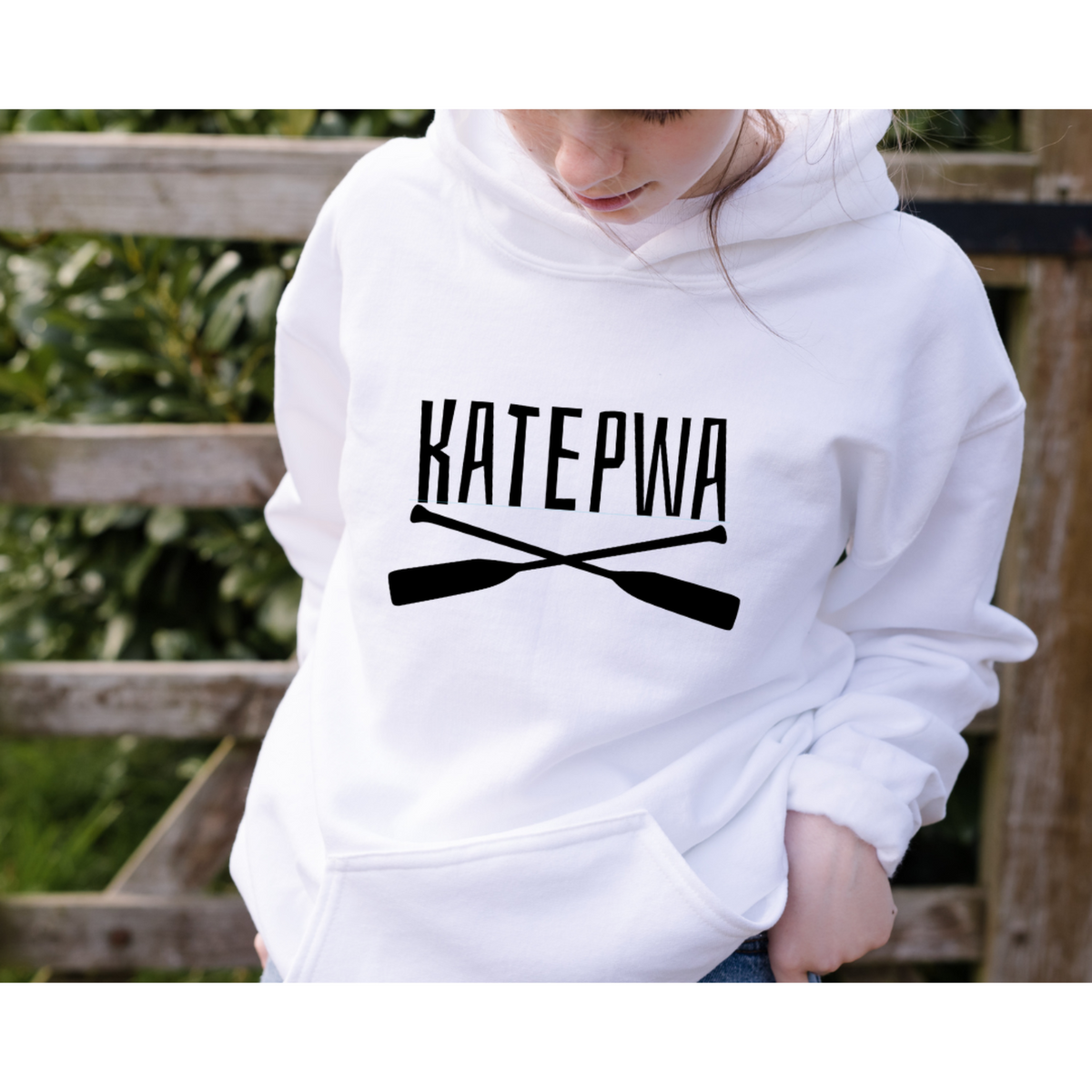Katepwa Crossed Oars- Youth Hoodie