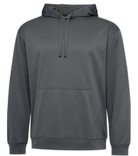Load image into Gallery viewer, 2XL Charcoal Unisex Performance Hoodie (2 avail)