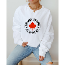 Load image into Gallery viewer, Canada Strong Elbows Up - Unisex Crewneck