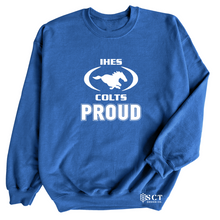 Load image into Gallery viewer, IHES - Colts Proud Adult Crewneck
