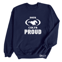 Load image into Gallery viewer, IHES - Colts Proud Adult Crewneck
