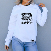 Load image into Gallery viewer, Queen Of The Camper - Unisex Crewneck