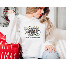 Load image into Gallery viewer, I'm fine. Everything is fine - Unisex Hoodie/Bunnyhug