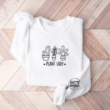 Load image into Gallery viewer, Plant Lady - Unisex Crewneck Sweater
