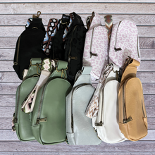 Load image into Gallery viewer, Vegan Leather Cross Body Slings