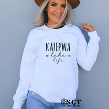 Load image into Gallery viewer, Katepwa Lake Life Script - Unisex Crewneck