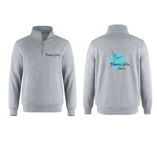 Prairie Soles Dance - [ADULT 1/4 Zip Crewneck]