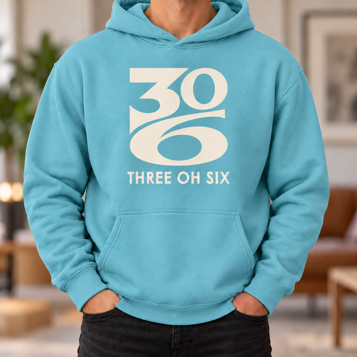 306 Three Oh Six [Flow]- Unisex Hoodie