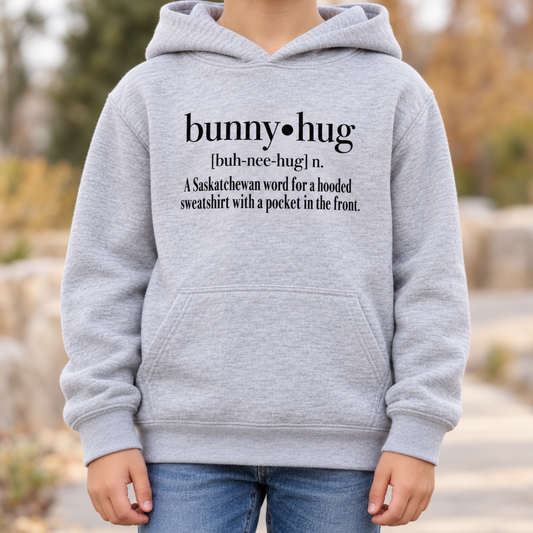 Bunnyhug...a Saskatchewan word... - Youth Hoodie