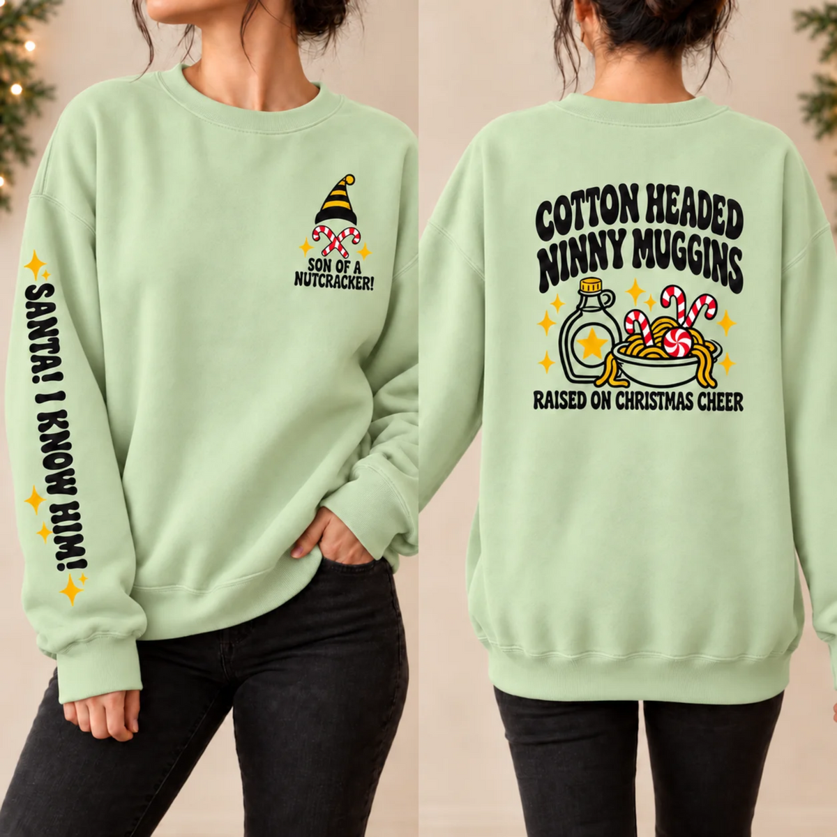 Cotton Headed Ninny Muggins [Elf]  - Unisex Crewneck