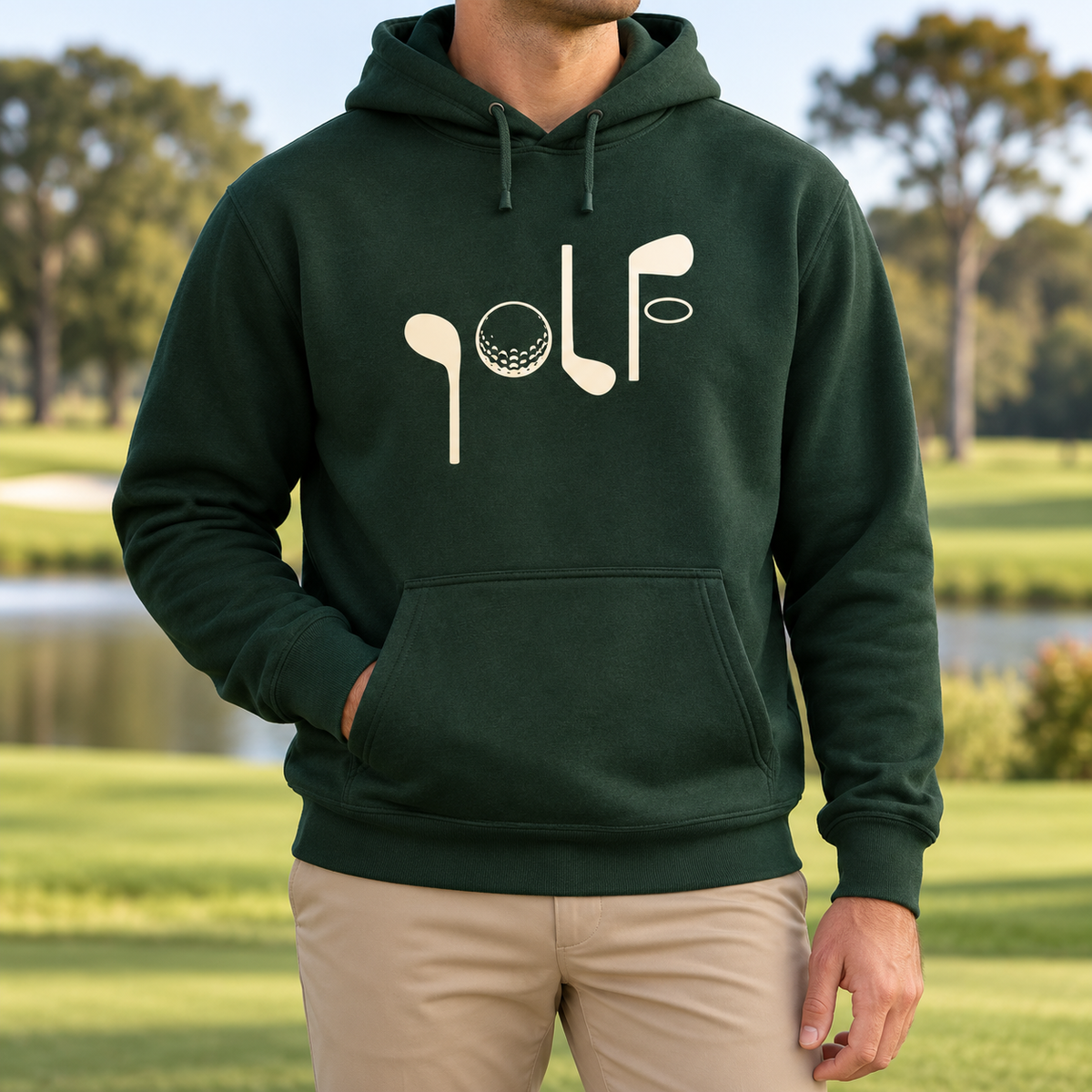 Golf [word design] - Unisex Hoodie
