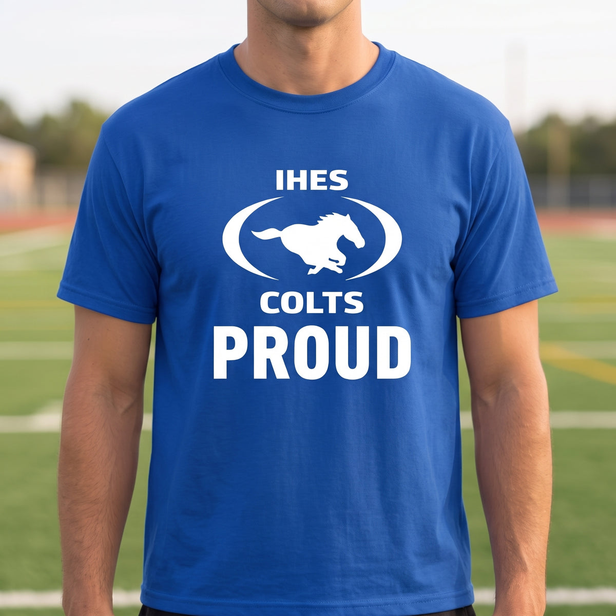 IHES - Colts Proud Adult Tee