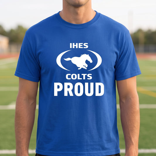 IHES - Colts Proud Adult Tee