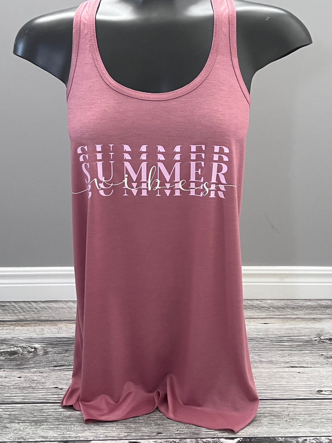 Summer Vibes - Ladies Flowy Tank