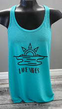 Load image into Gallery viewer, Lake Vibes - Ladies Flowy Tank
