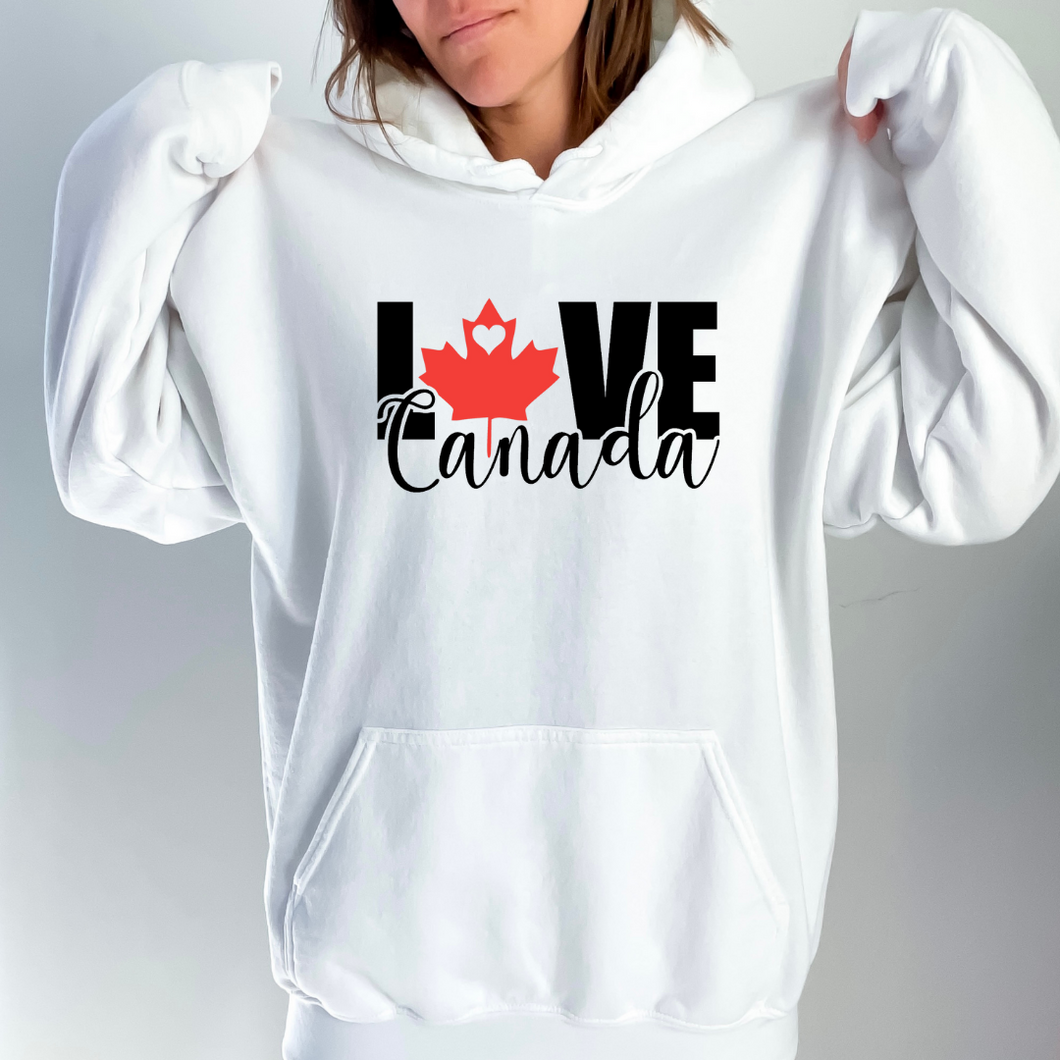 I Love Canada - Unisex Hoodie