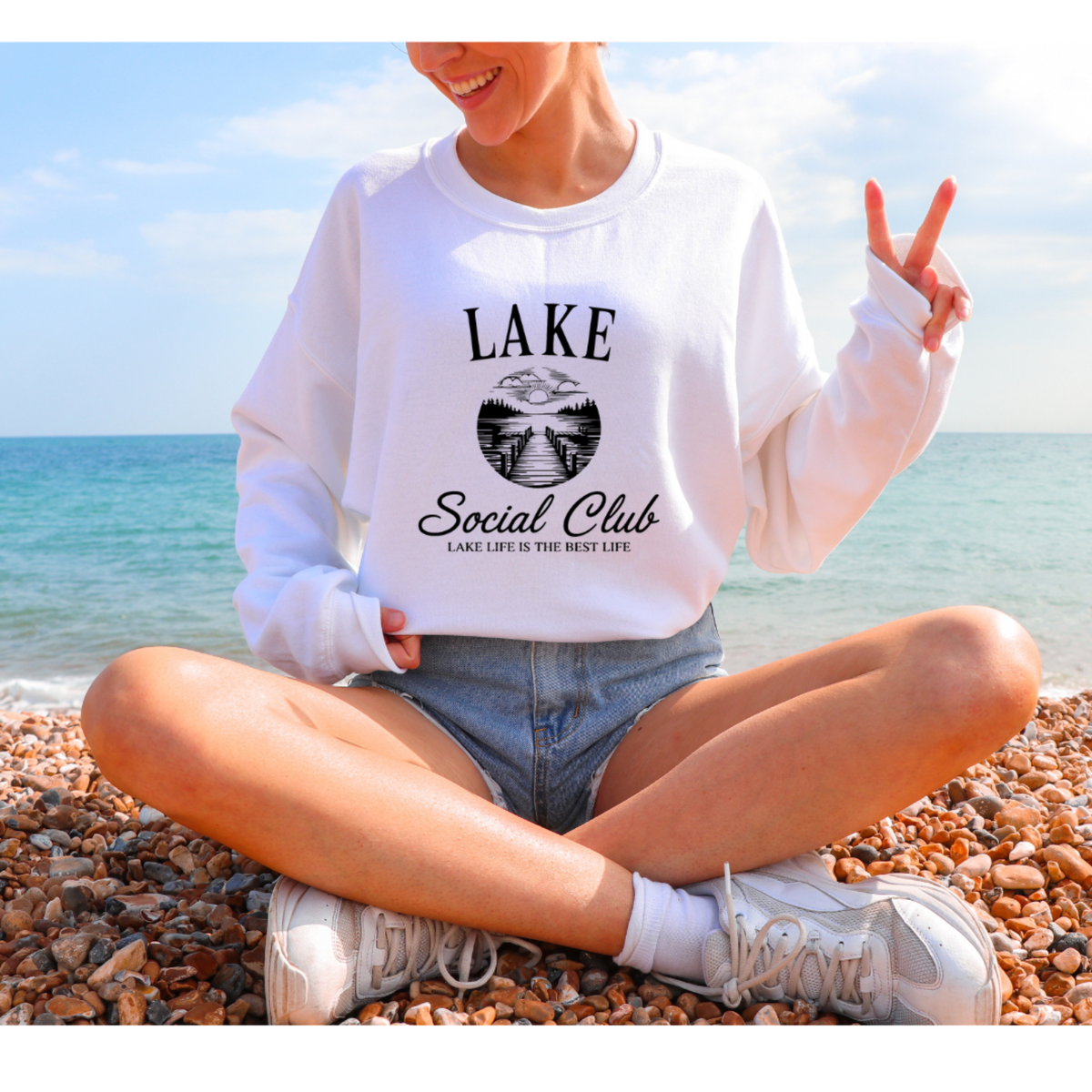 Lake Social Club - Unisex Crewneck