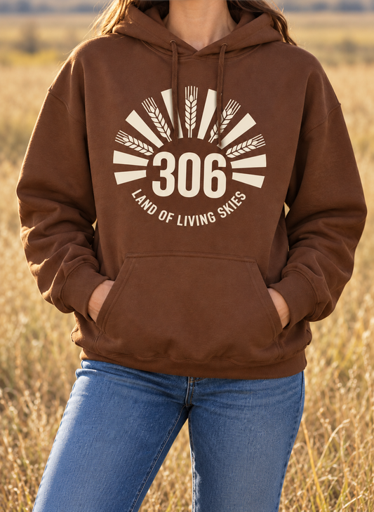 306 Land of Living Skies - Unisex Hoodie