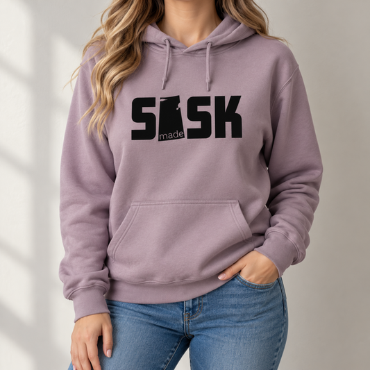 Sask Made {map} - Unisex Hoodie
