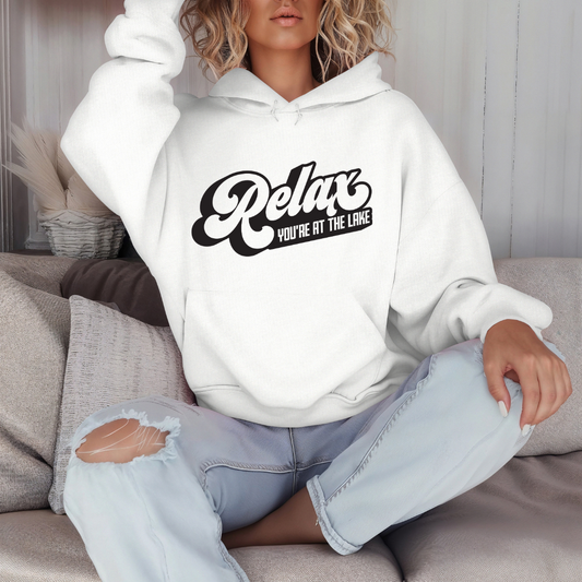 Relax you're at the lake- Unisex hoodie