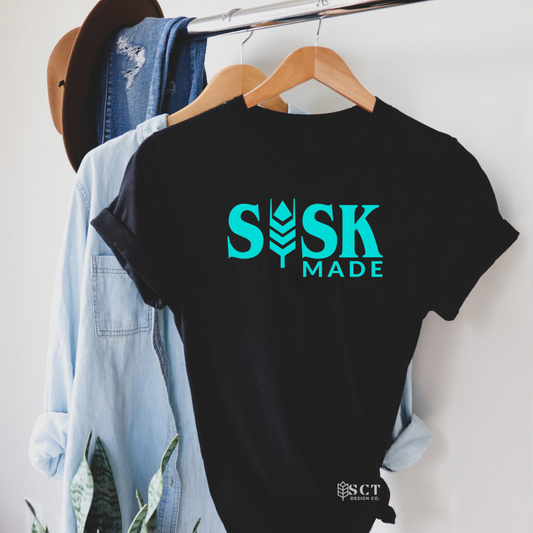 Sask Made {wheat} - Unisex Tee