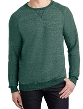 Load image into Gallery viewer, Small Forest Green Heather Unisex Crewneck Sweater