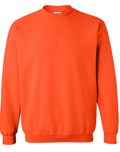 Load image into Gallery viewer, Small Orange Unisex Crewneck Sweater