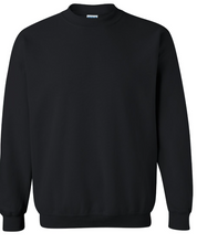 Load image into Gallery viewer, Medium Black Unisex Crewneck Sweater (2 avail)