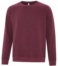 Load image into Gallery viewer, Small Maroon Unisex Crewneck Sweater