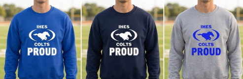 IHES - Colts Proud Adult Crewneck