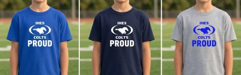 IHES - Colts Proud Youth Tee