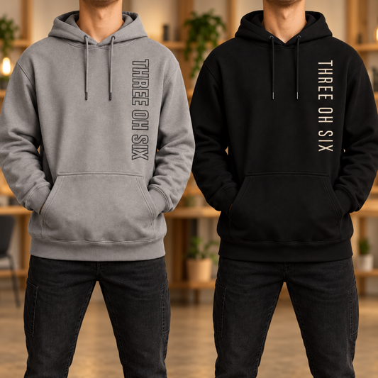306 Three Oh Six Vertical - Unisex Hoodie