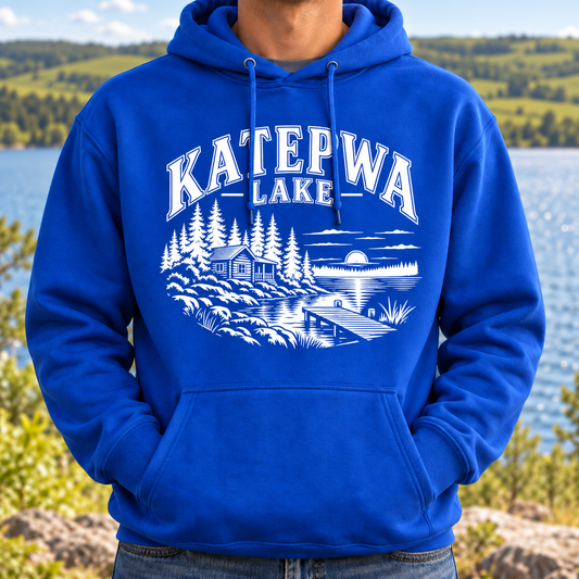 Katepwa Lake [Cabin]- Unisex Hoodie