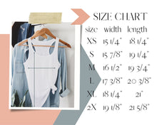 Load image into Gallery viewer, Peace Love Lake - Ladies Flowy Tank
