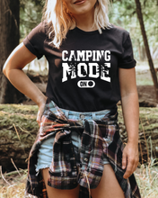 Load image into Gallery viewer, Camping Mode [on] - Unisex Tee

