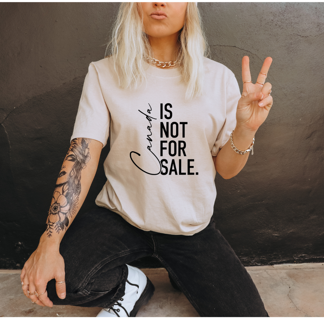 Canada is not for sale - Unisex Tee