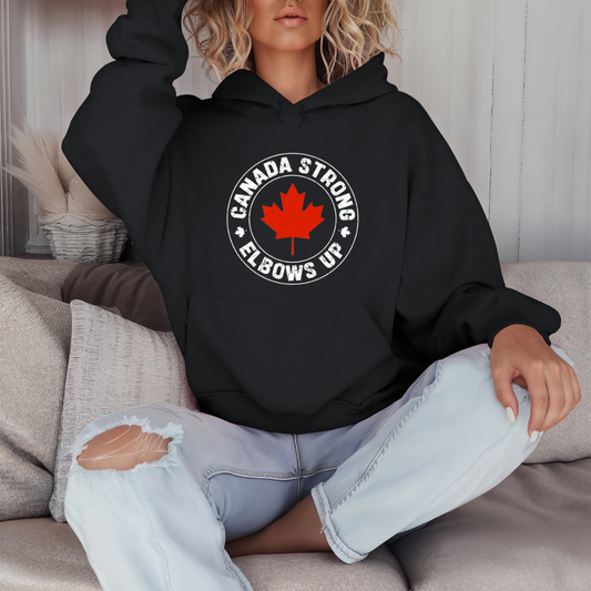 Canada Strong Elbows Up - Unisex Hoodie