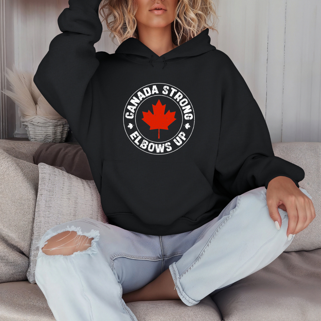 Canada Strong Elbows Up - Unisex Hoodie