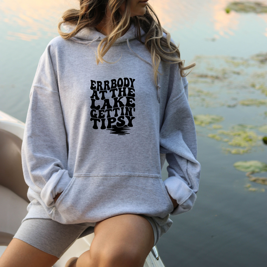Errbody at the lake gettin' tipsy - Unisex Hoodie