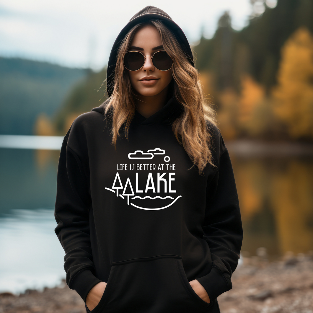Life is better at the Lake - Unisex Hoodie