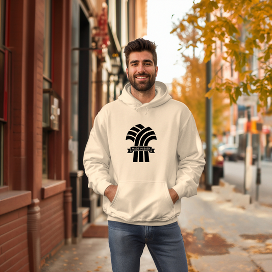 Made in Sask {Wheat} - Unisex Hoodie