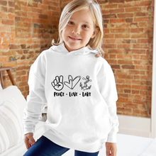 Load image into Gallery viewer, Peace Love Lake - Youth Hoodie
