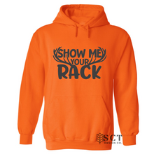 Load image into Gallery viewer, Show me your rack - Unisex hoodie
