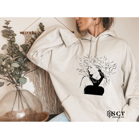 Taylor Swift {silhouette1} - Unisex Hoodie
