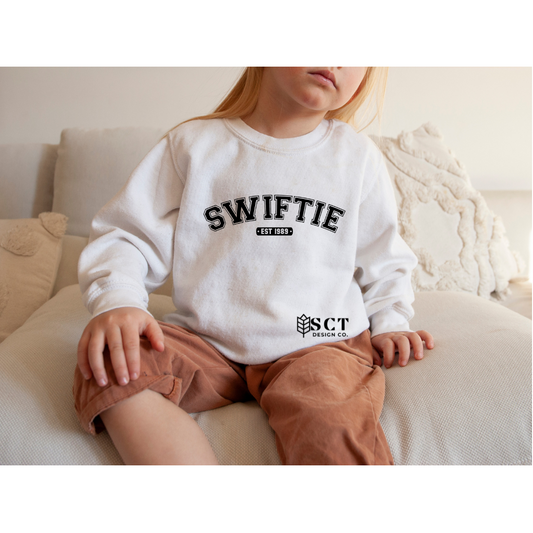 Swiftie Est 1989 - YOUTH Crewneck
