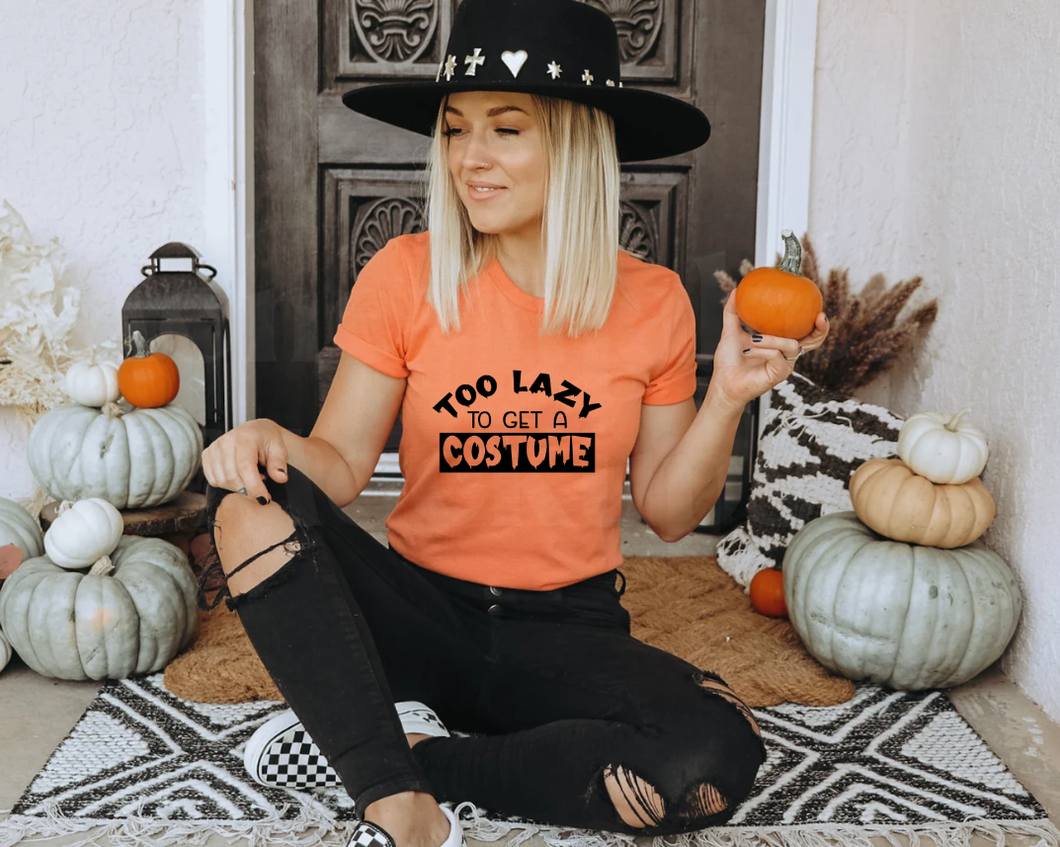 Too Lazy to get a Costume - Unisex Tee