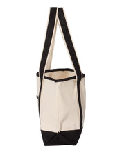 Load image into Gallery viewer, Large Canvas Deluxe Tote bag - 34L - [Prairie Soles Dance]
