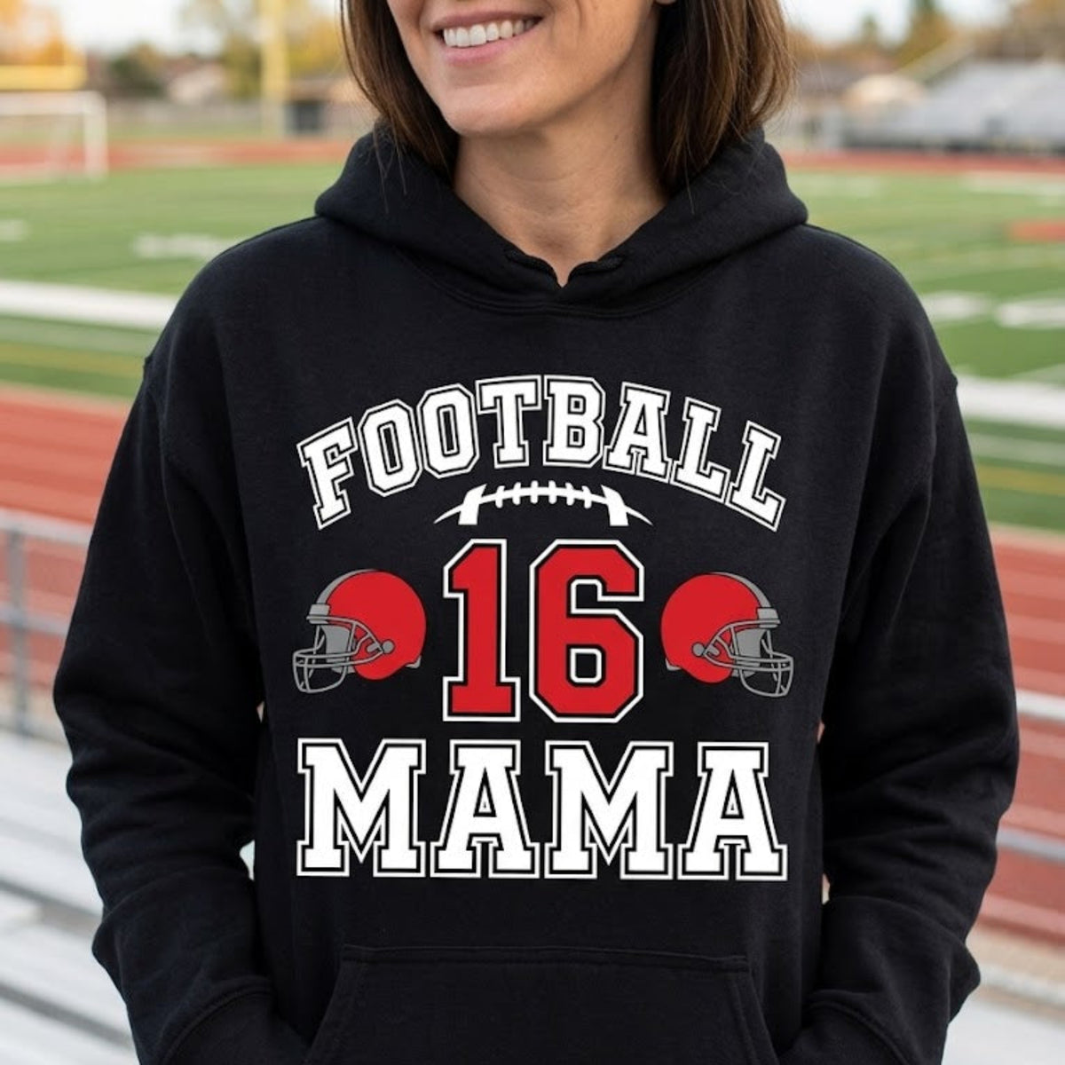 Football Mama [with players #] - Unisex Hoodie