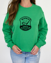 Load image into Gallery viewer, Weapon of Grass Destruction - Unisex Crewneck
