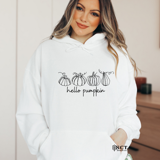 hello pumpkin🎃 - Unisex Hoodie